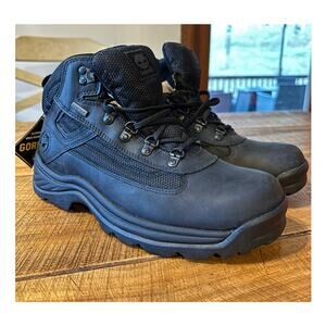 NEW Timberland Womens GORE-TEX Black Leather Work Outdoor Boots Size 10